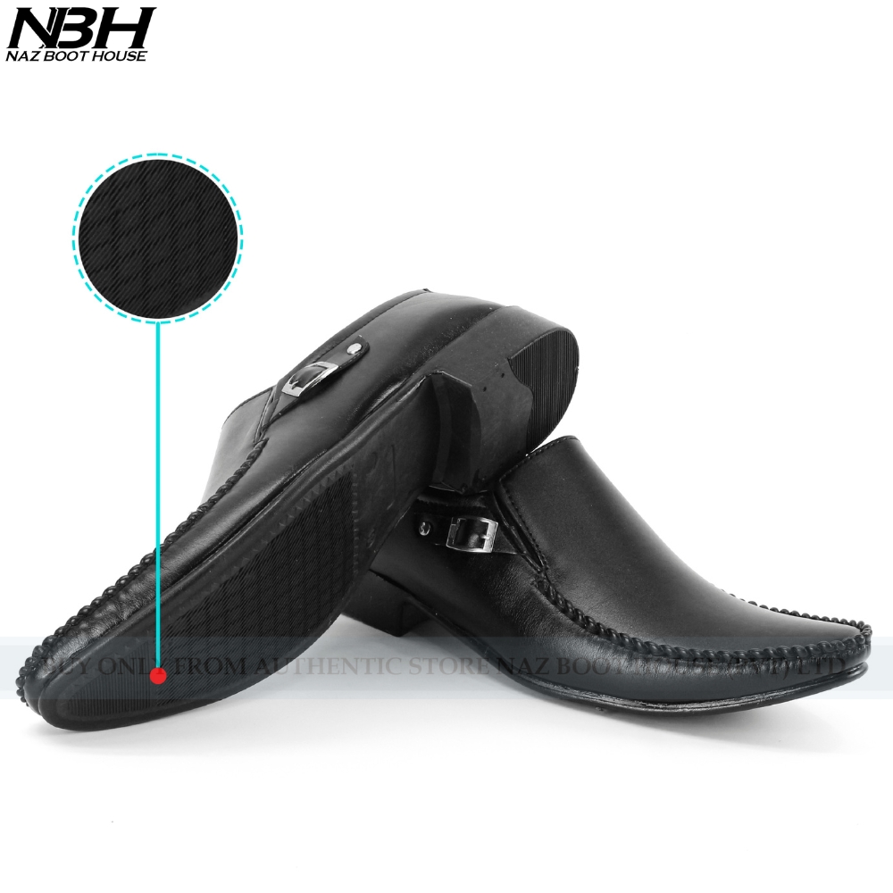 NBH Shoes For Men Leather - Formal Shoes For Men - Non Slip Formal Shoes For Boys - Shoes Formal For Paint Coat - Shoes Loafer Style - Perfect Gift For Boys
