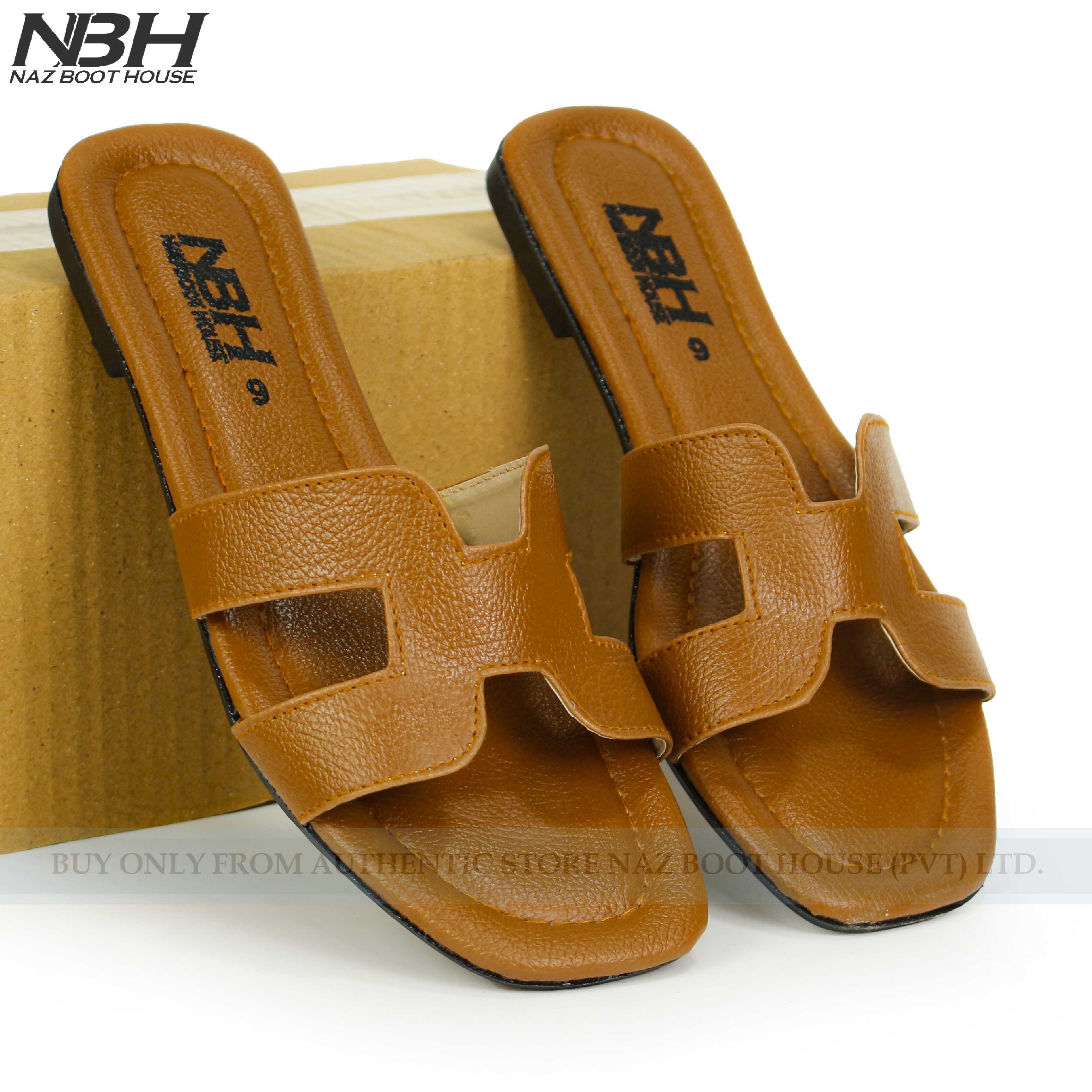 NBH Slippers For Girls - Non Slip Stylish Fancy Chappal For Woman - Flat Sandals For Girls - Ladies Chappal - Sleepers For Girl - Comfortable Lightweight Slippers for Woman - Best Gift For Girls