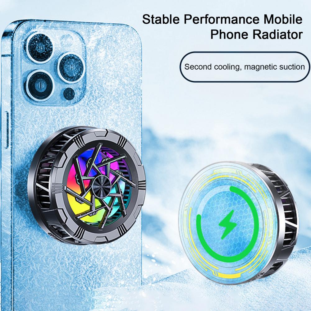 AL-11 Radiator for Phone Tablet Cooler Fan Universal Mute Semiconductor Cooling System Heat Sink