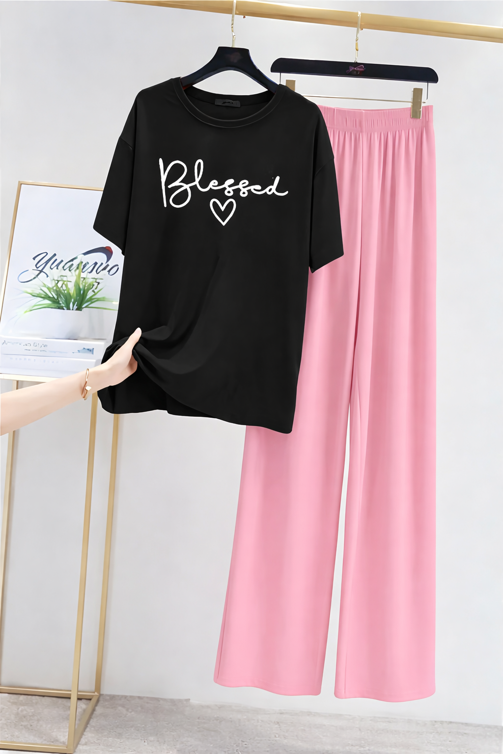 Multi-Design Cotton Jersey Nighty Set for Women S–XL & Girls 7–14 Yrs | Barbie, Blessed & Plain Prints | Summer Nightwear Pajama Set