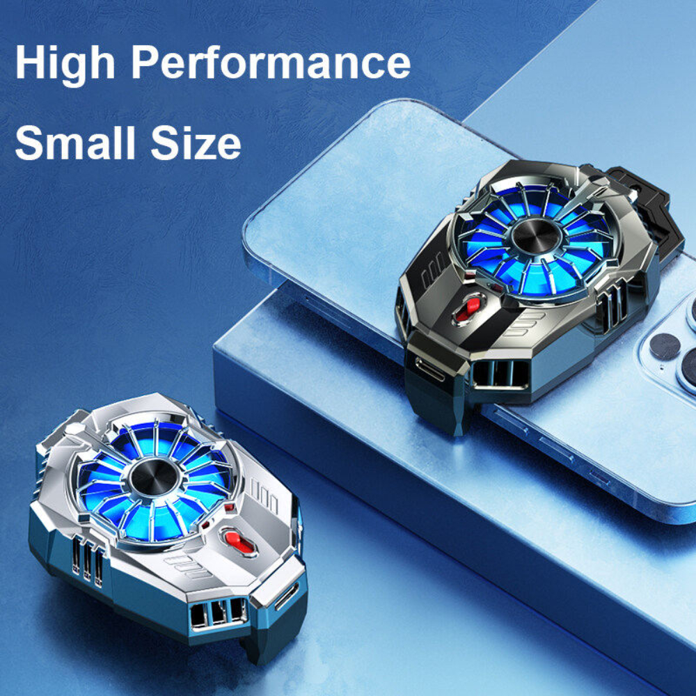 X20 Phone Cooler Air Cooler Fan For Mobile Phone Fast Cooling RGB