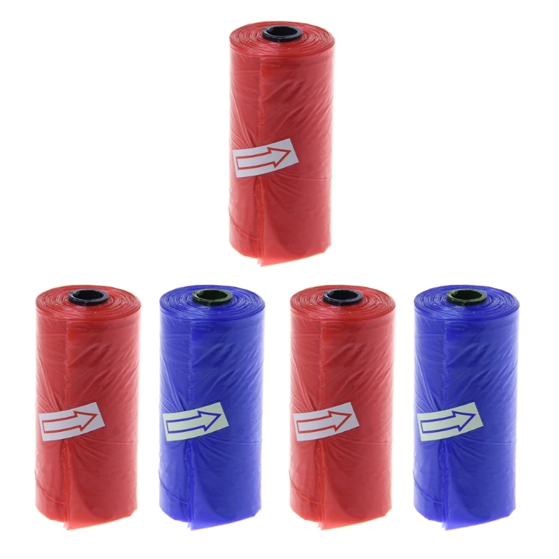 1/5/10pcs Baby Diaper Disposal Bag Rubbish Bags Roll Poo Garbage Bags
