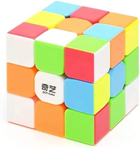 Classic Speed Cube 3x3x3, Full Size 56mm Stickerless Magic Cube Puzzle Toy, Cube Easy Turning & Smooth Play Durable Puzzle Cube Toy