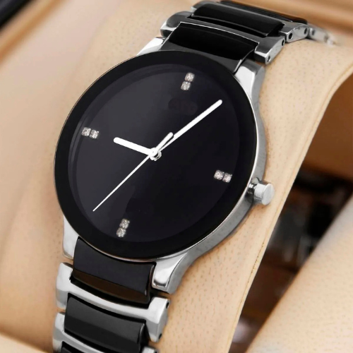 Chain Watch for Men Stainless Steel Wrist Watch Classic and Casual Style Multiple Colors