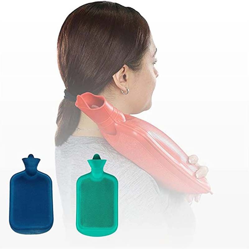 Hot Water Bag / Bottle Natural Rubber -Full Large size 2 liter Capicity Professional series high Quality