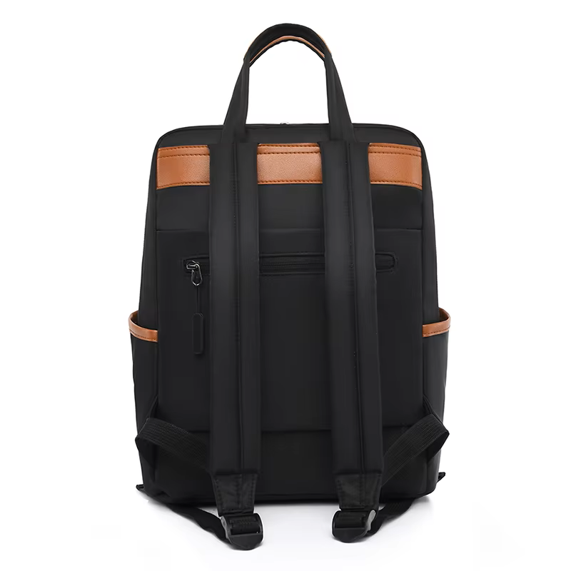 High-Quality Waterproof Mommy Diaper Bag with Multi-Function Organizer and Insulated Pockets - Black