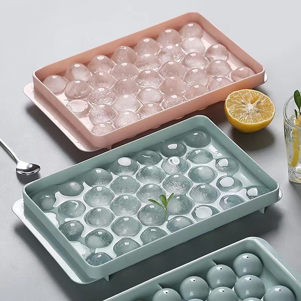 Cold Drink Ice Cube Storage Box Fruit Tray Mold Homemade 1 Piece Pink Shizhi Boutique 最も完璧な