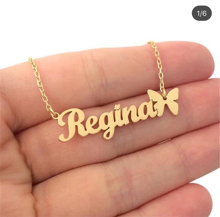 Pure 24k G0ld, Name Pendant, Name 