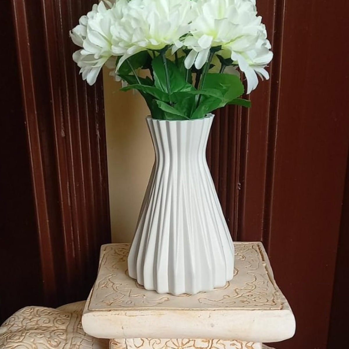 Unbreakable Flower Vase - High-Quality Material, 6.3 Inches Tall, 3 Inches Diameter, Durable and Elegant Home Decor