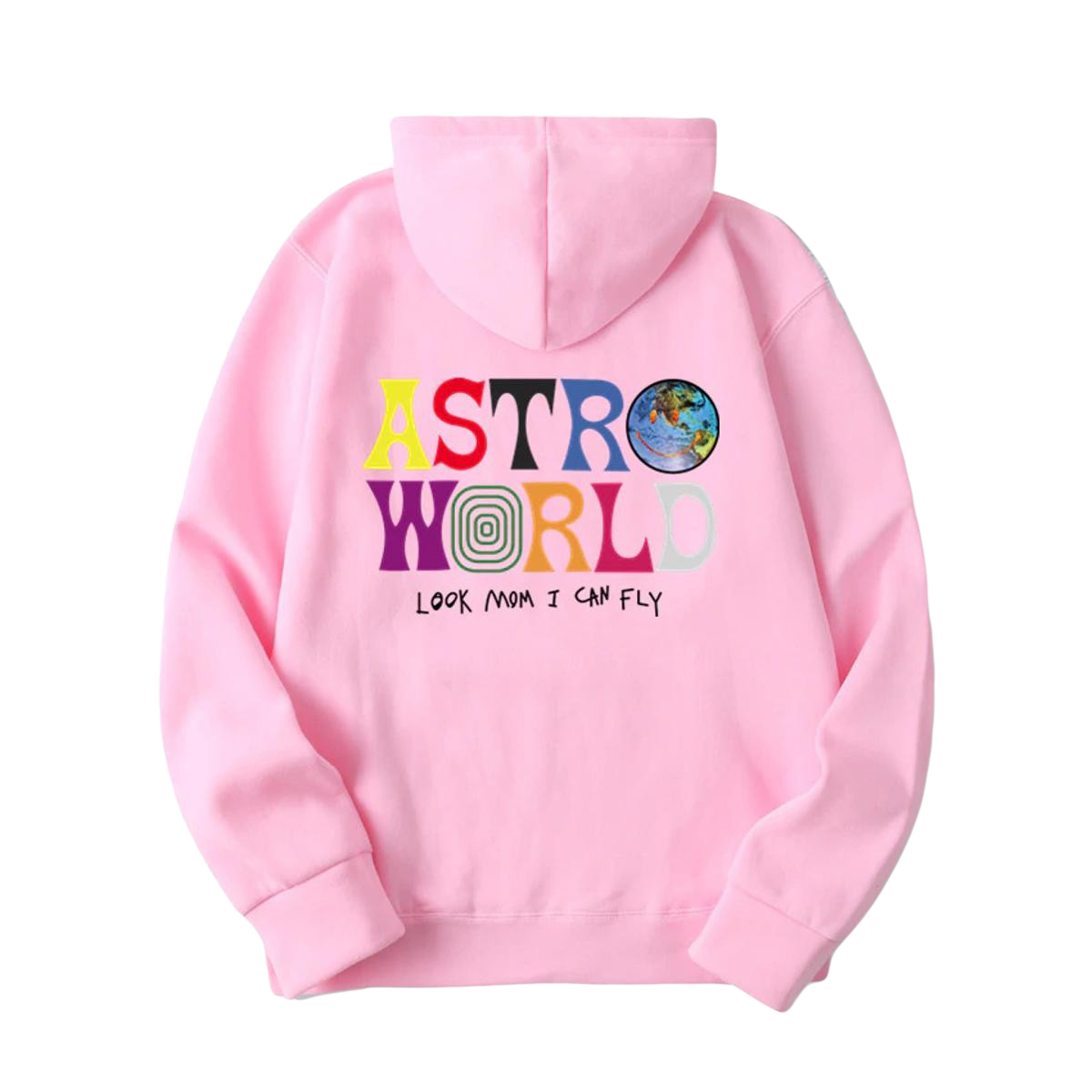 Astroworld hotsell stitched hoodie