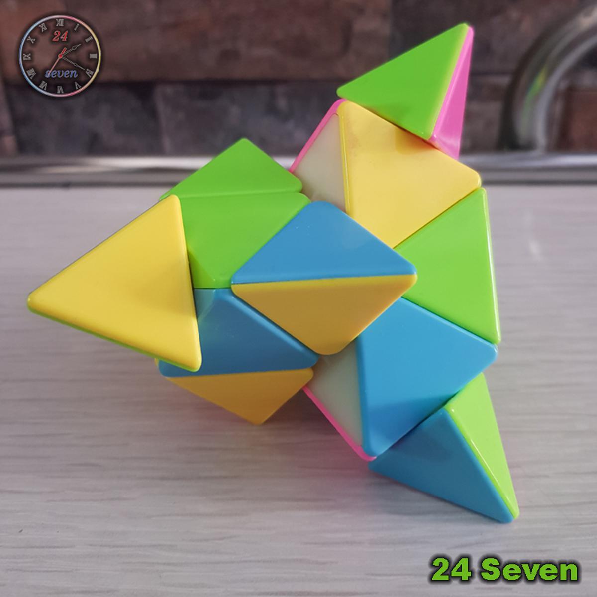 Pyramid Rubik's Speed Cube 3x3x3 | Stickerless |  Magic Cube |  Puzzles | Brain Games | Rubiks