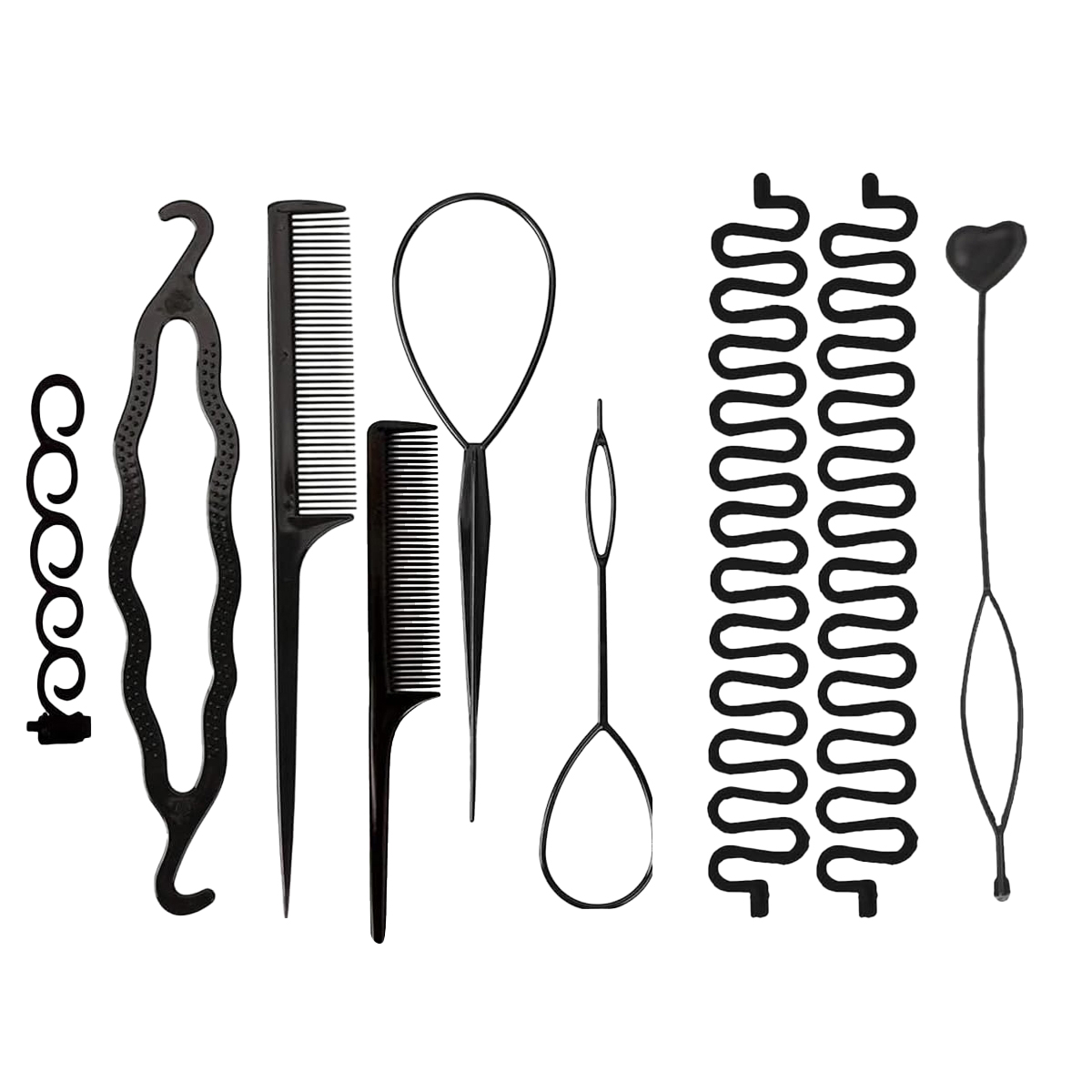 New Hairstyle Braiding Tools Pull- Hair Dispenser Disk Hair Combs Fashion Hair Accessories