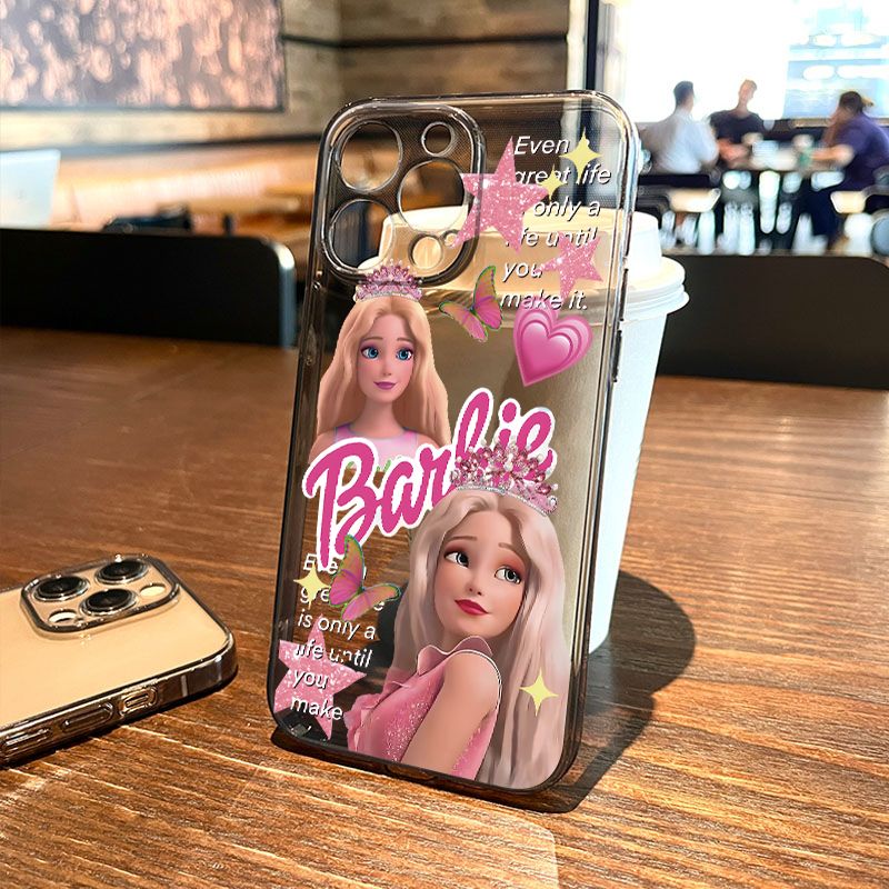 Ready stock+COD】Barbie Princess Mobile Phone Case For iPhone 11