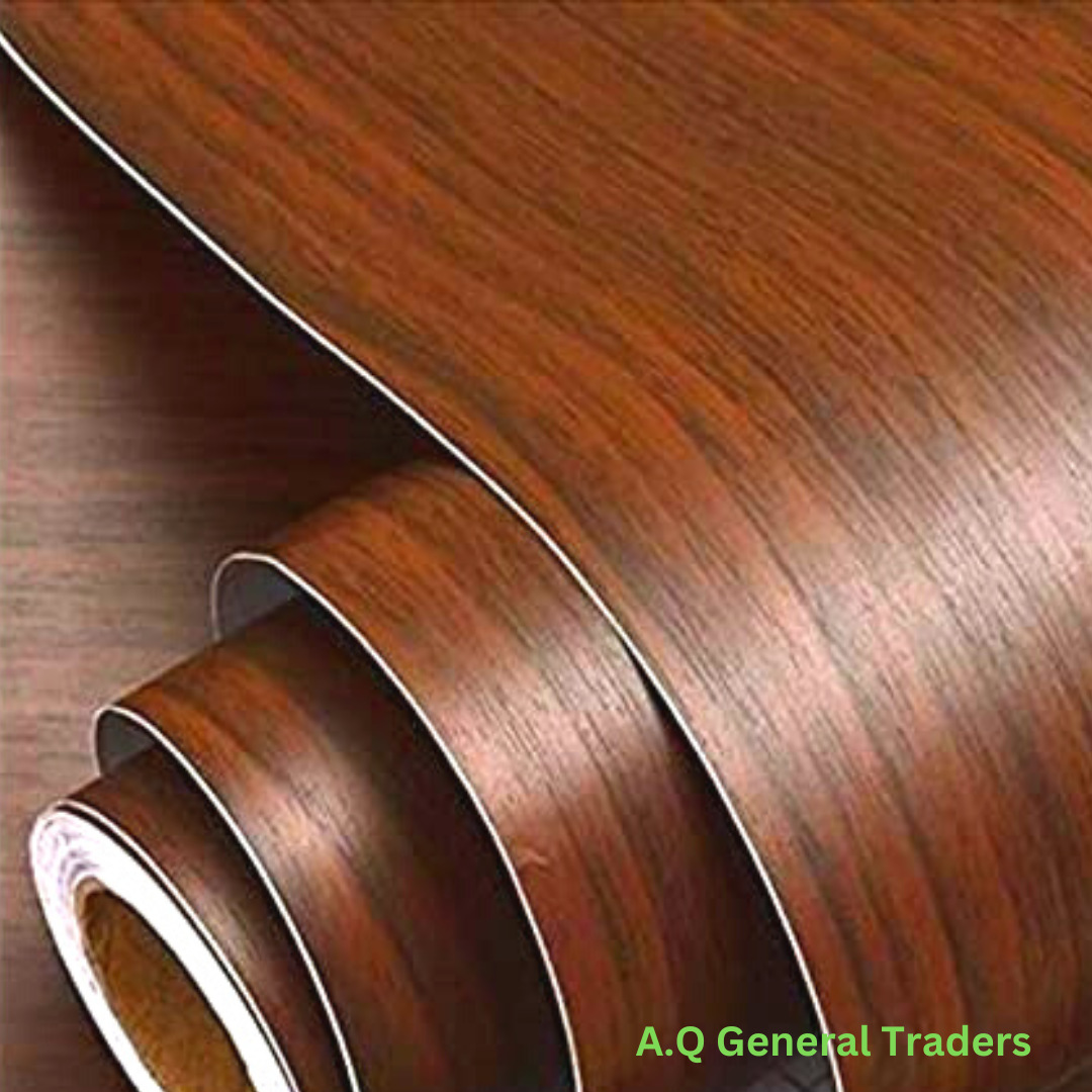 Wooden Wallpaper Sheet Sticker Self Adhesive WaterProof, For Kitchen