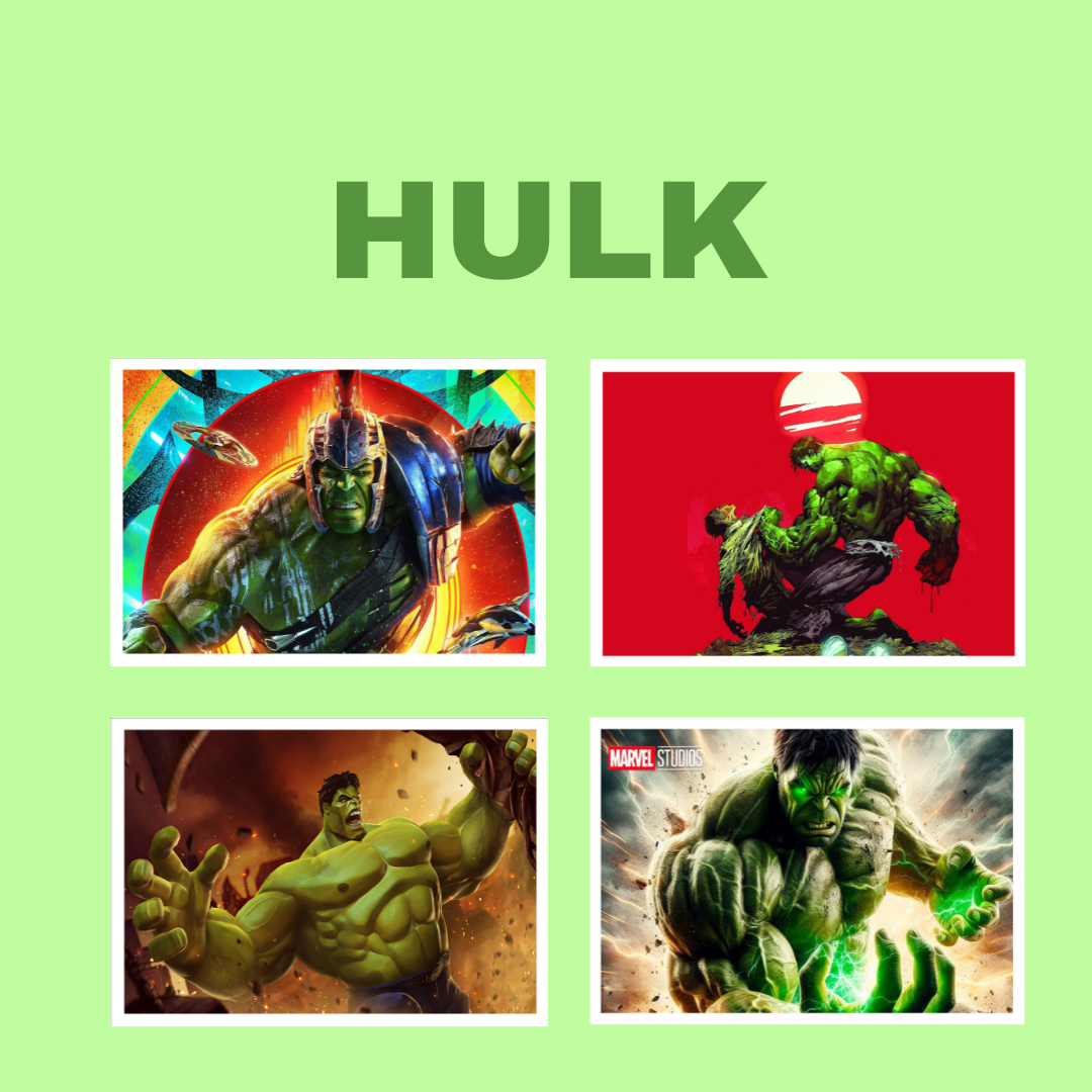Hulk (4 Big Stickers)/sticker for kids/cartoon stickers/sticker for journal/best gift/gift for kids/gift for girls/gift for boys/cartoon/toys/kids accessories/best gift/kids games/best selling/top selling/best price/kids toys/activity toys
