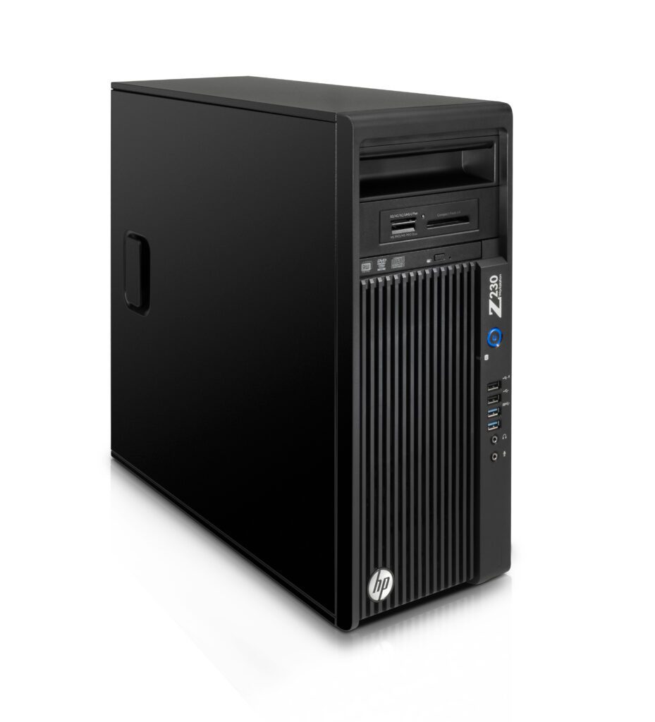 HP Gaming PC Z230 - Intel Xeon E3-1231 v3 - Ram 8GB SSD 256GB Hard