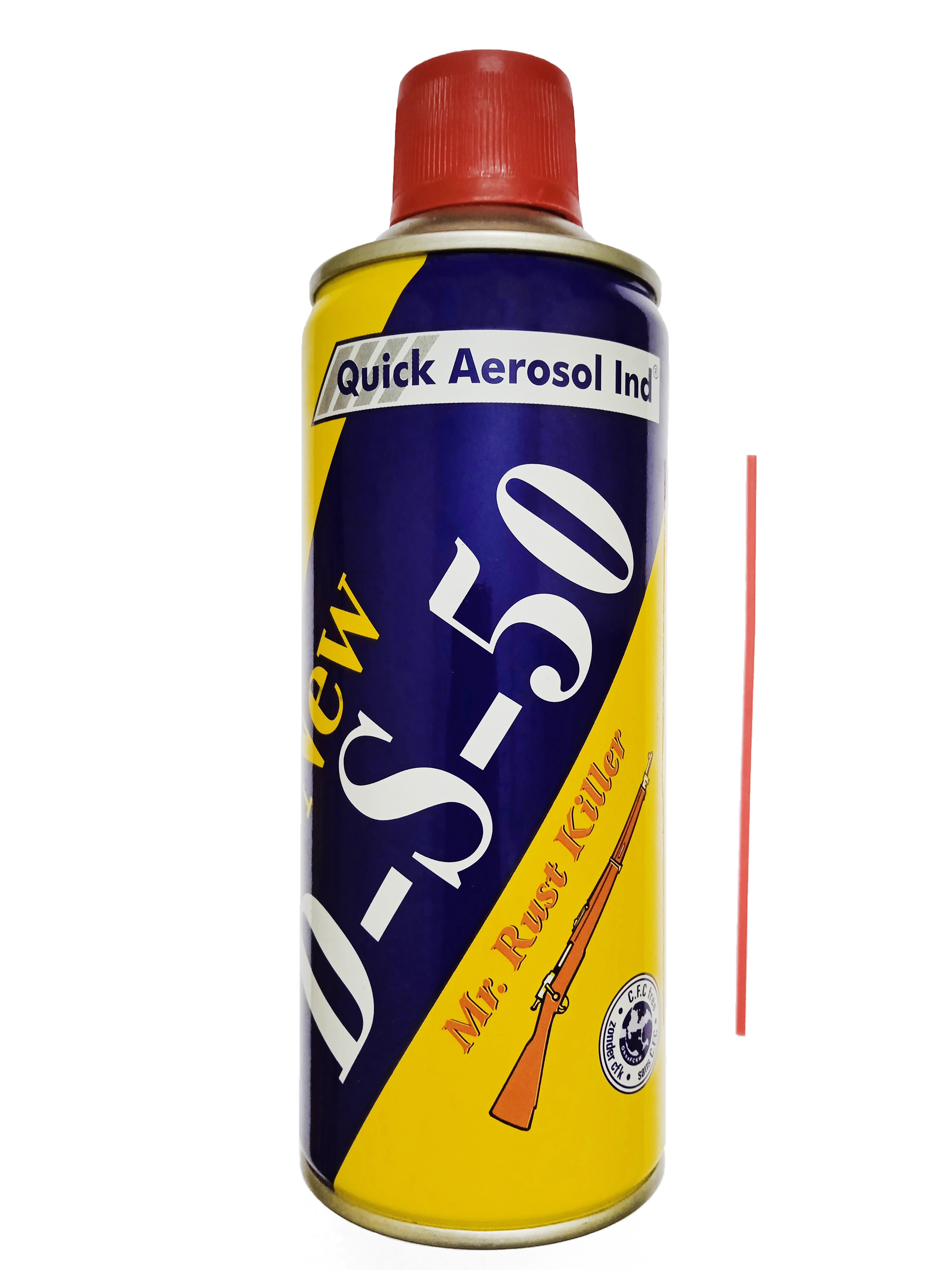 Anti Rust Spray - D-S-50 400 ml - Multi Purpose - Lubricant Oil - Penetrating Oil - Release Rusted Parts - Reduce Friction - For Noiseless Operation - Protects Metal