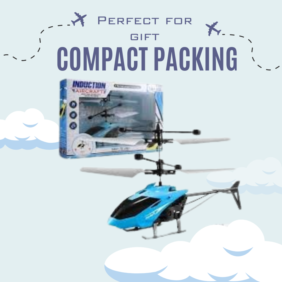 Hand Sensor Induction Helicopter | USB Rechargeable | Flying Toy for Kids & Adults | Automatic Obstacle Avoidance | Durable & Safe | Sensor Control Drone | LED Light | High-Quality Material | Indoor & Outdoor Fun | Best Gift for Boys & Girls