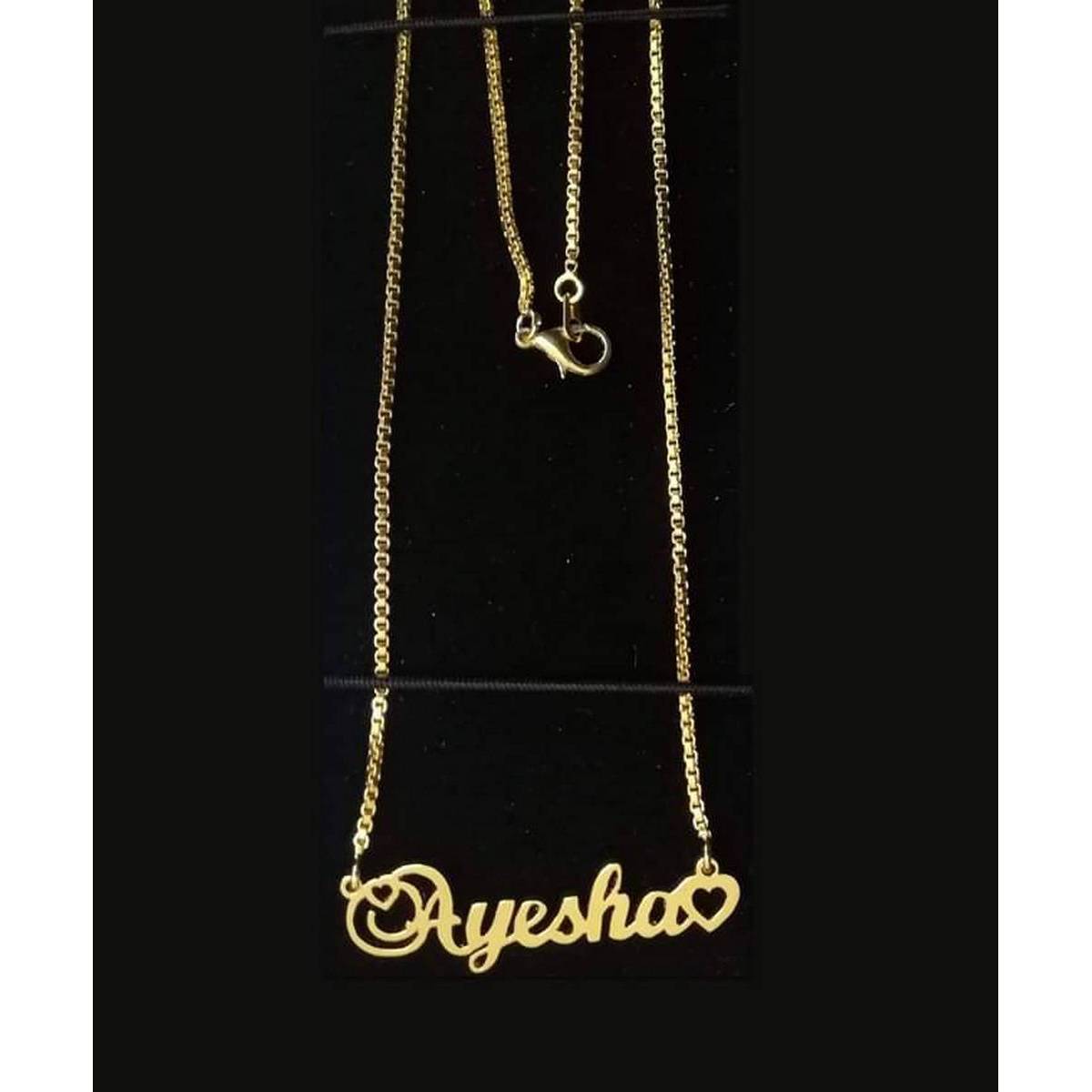 Bling \u0026 Jazzy Plain Name Necklaces With 