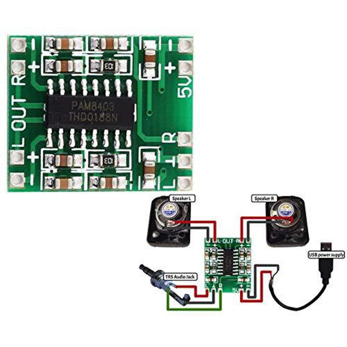 PAM8403 module Super mini digital amplifier