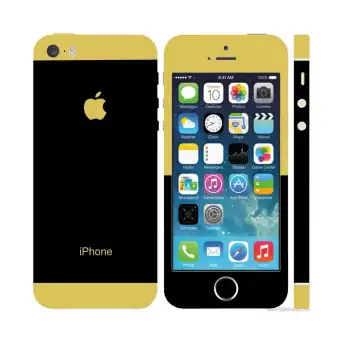 Apple Iphone 5s Gold And Black Leather Mobile Skin Full Wrap Not Cover Buy Online At Best Prices In Pakistan Daraz Pk