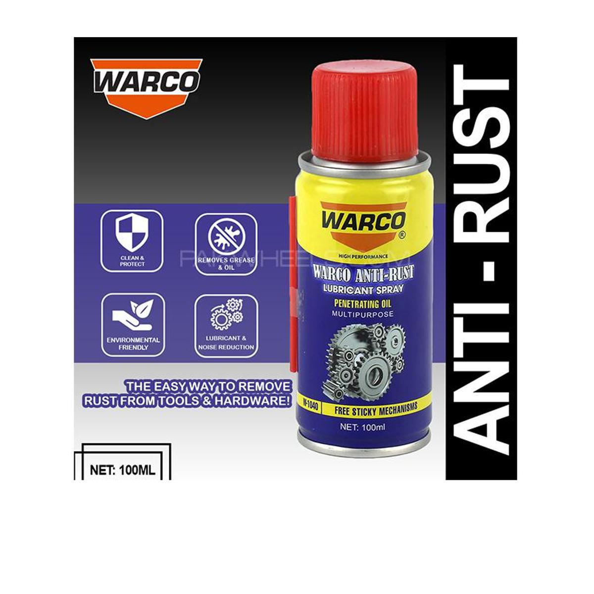 Anti Rust Lubricant Spray 100ml WARCO | Zang Remover
