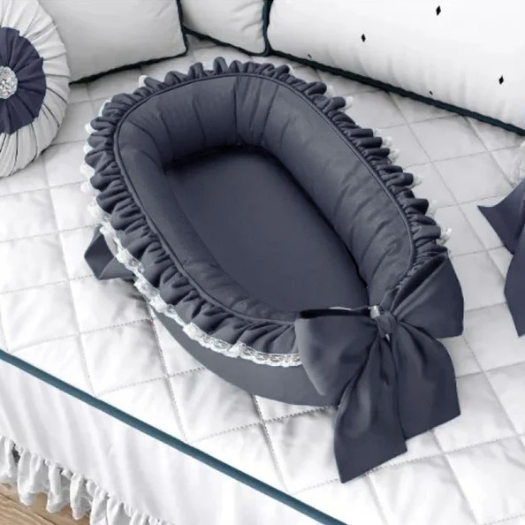 Cozy Baby Nest – Portable, Soft, and Breathable Lounger for Newborns & Infants | Premium Quality Baby Bed & Baby Set
