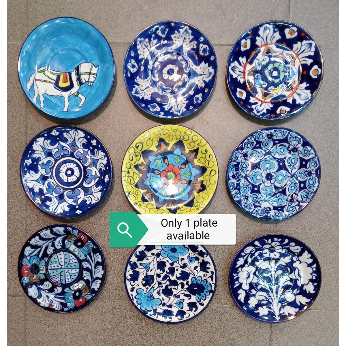 Blue Pottery Wall Hanging one - Main Image