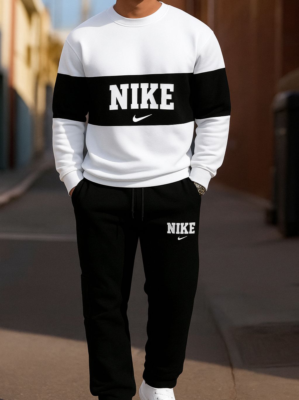 Men's Tracksuit Co-Ord Set SweatShirt and Trouser