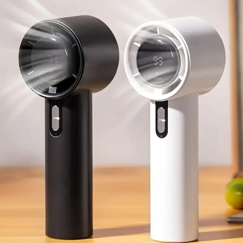 Portable Mini High-Speed Hand Fan, Powerful Handheld Fan, Fast Cooling, Rechargeable USB Fan for All Travel Indoor Outdoor Use