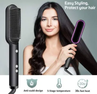 909 Brush Hair Straightener Brush For Girls Comb Different Style / For Hair Styling Hair Comb Brush Multi Colors