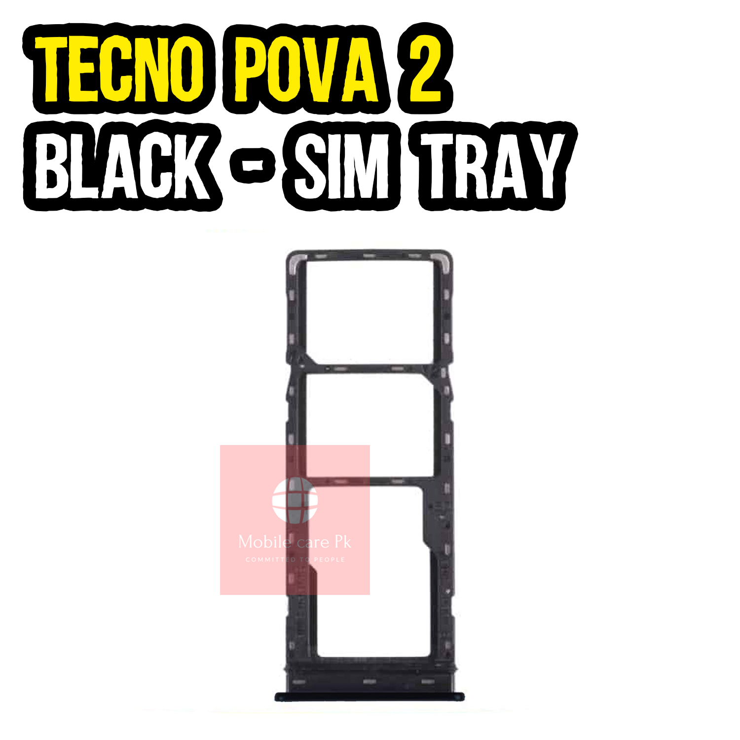 tecno pova 2 sim card slot