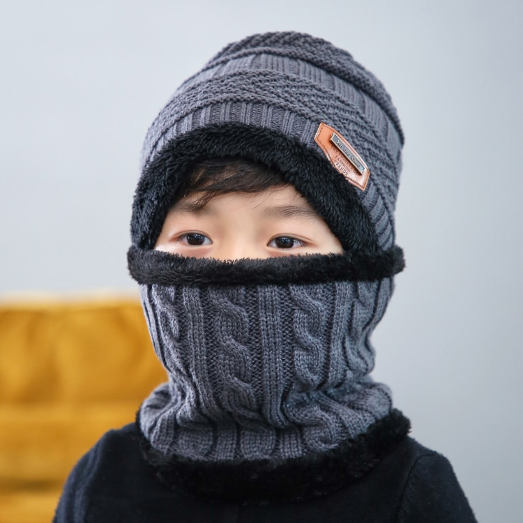 Winter Cap, Baby Size Thick Knitted 