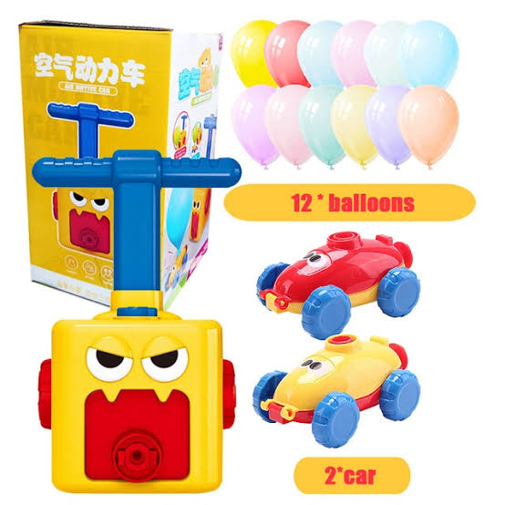 Baby Toys Balloon Powered Car Children's Science Toy