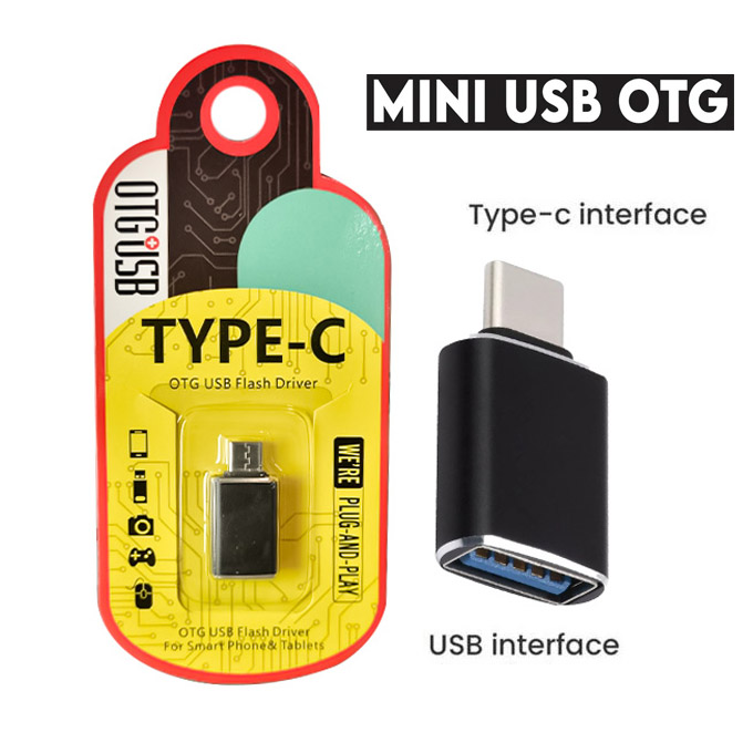 Type C MALE To Usb Female Convertor / Type C to USB OTG Adopter / Type C to USB Convertor