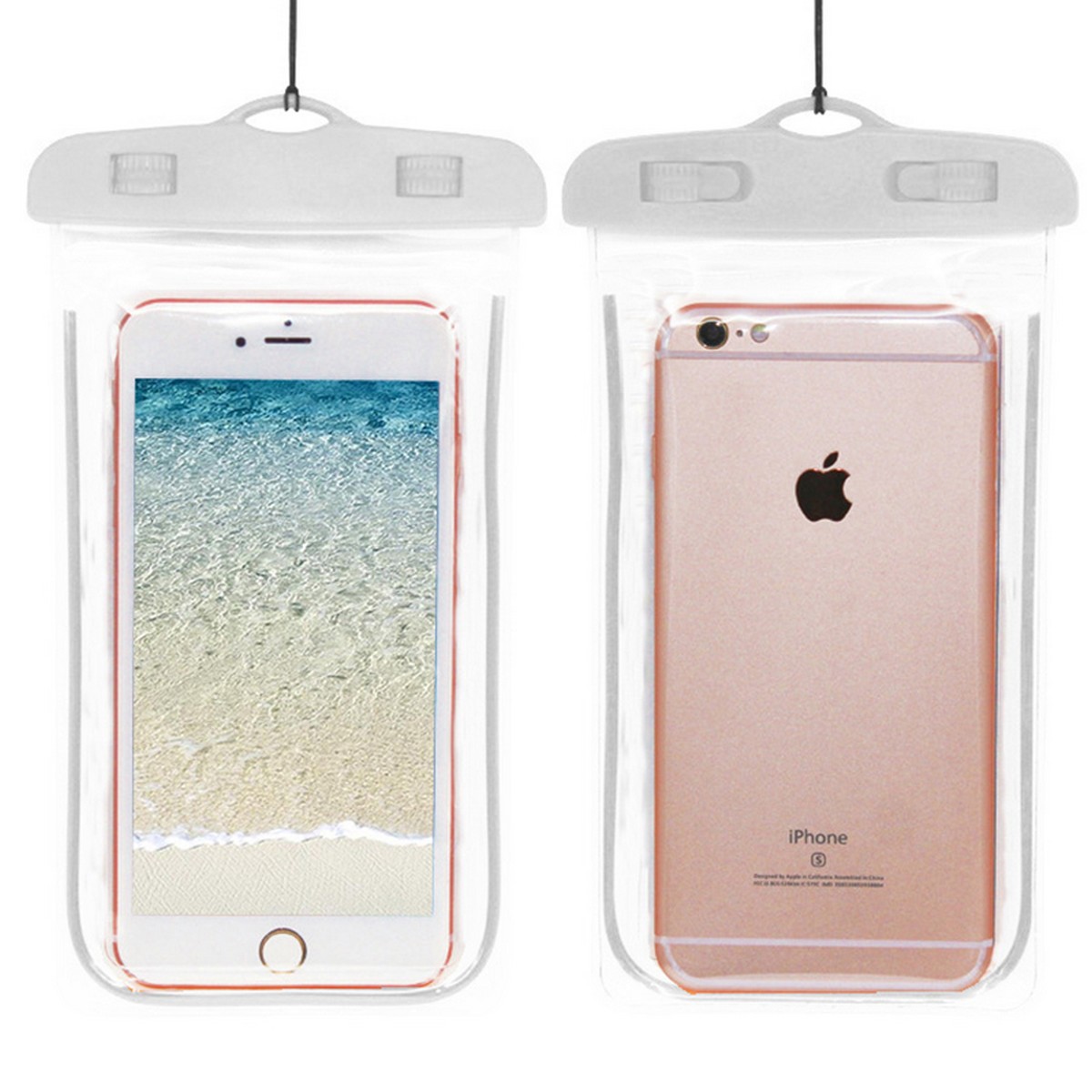 Waterproof Case Underwater PVC Bag Transparent Touch Screen Premium Cell Phone Pouch Mobile Cover For Travel Water Proof