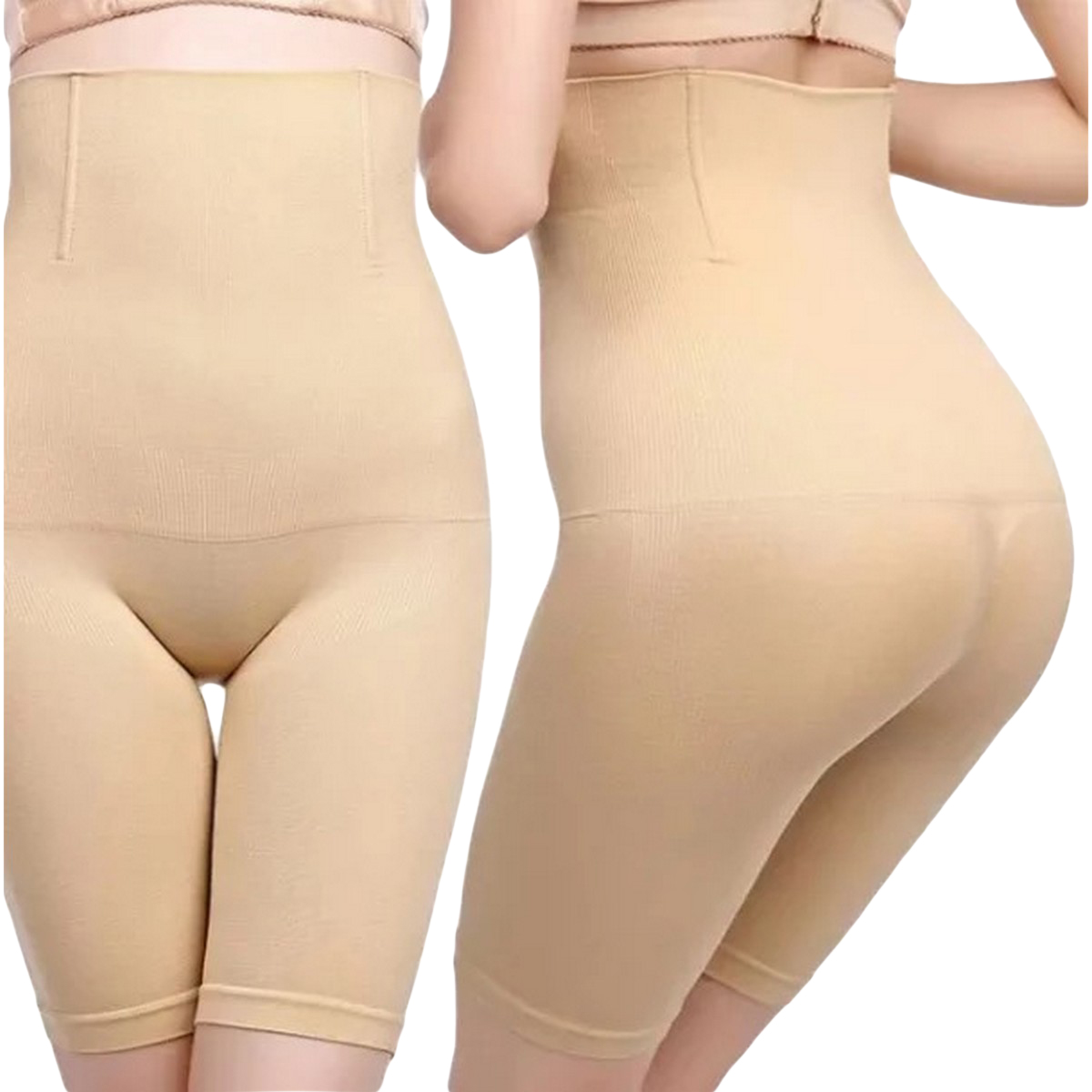 CWCWFHZH Women High Waist Body Shaper Front Zipper Lace Transparent  Seamless Tummy Control Panty Butt Lifter Shapewear Beige : :  Clothing, Shoes & Accessories