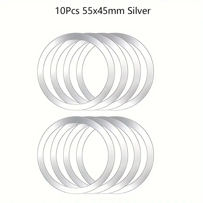 1 Universal Car Magnetic Phone Holder with Metal Magnet Plate, Ring, Wireless Charger Support, Iron Sheet Sticker for All Smartphones