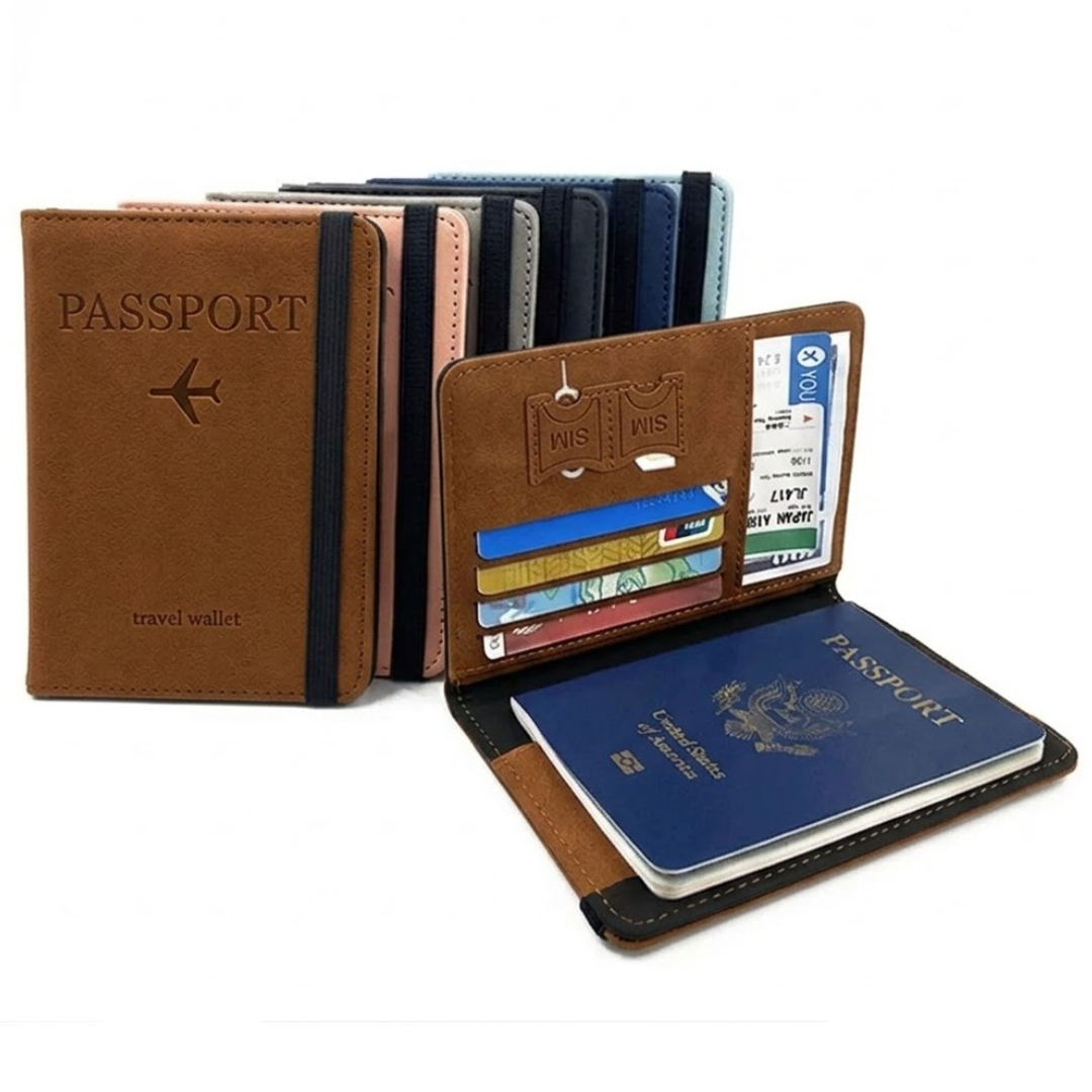 LEATHER PAKISTAN PASSPORT HOLDER WITH CARD HOLDER  Card Holder Case - PASSPORT COVER