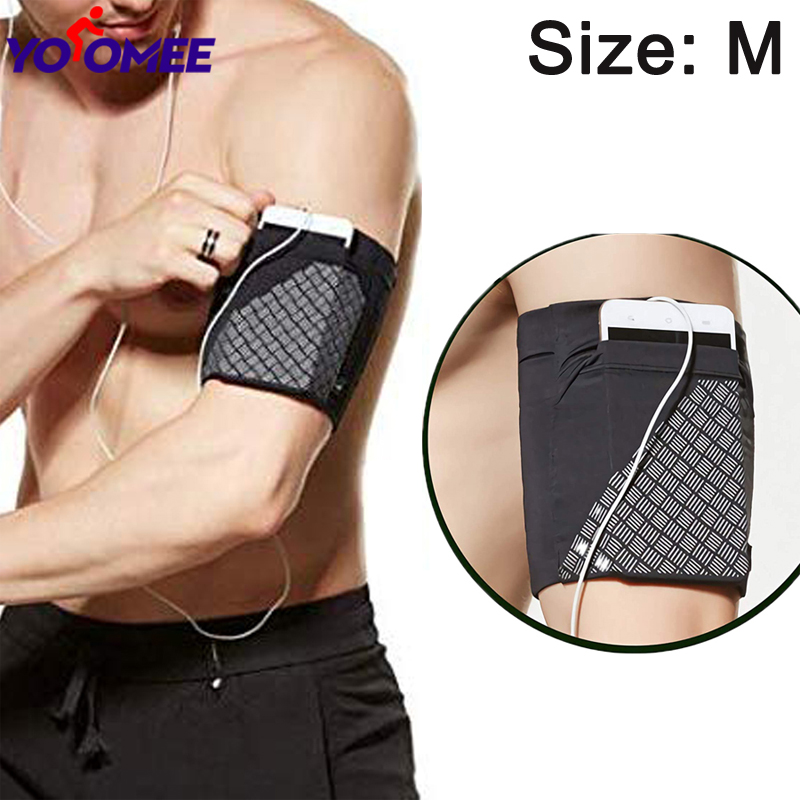 M Sports Running Armband Cell Phone Armband Exercise Arm Holder for Running Fitness and Gym Workouts Phone Armband Sleeve for Phone Daraz.pk