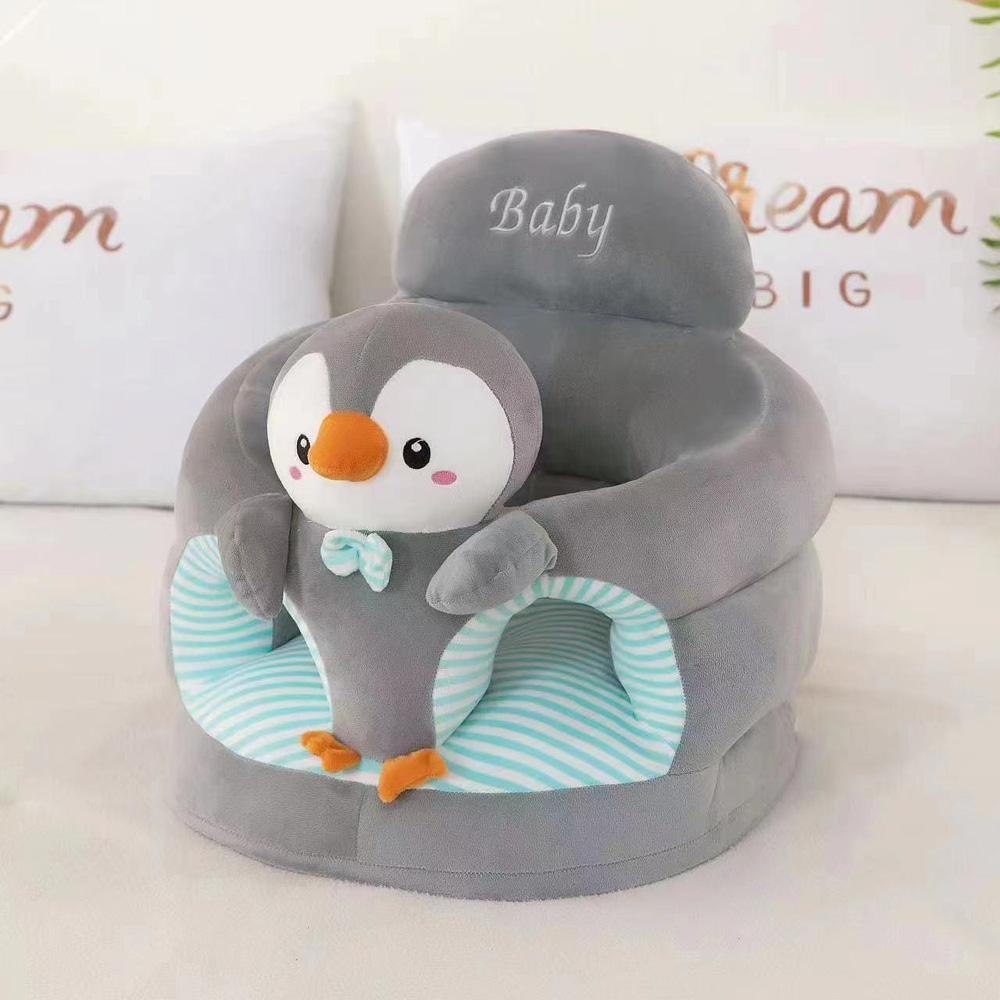 Baby New Support Seat Soft Plush Chair Learning To Sit Stuffed Doll
