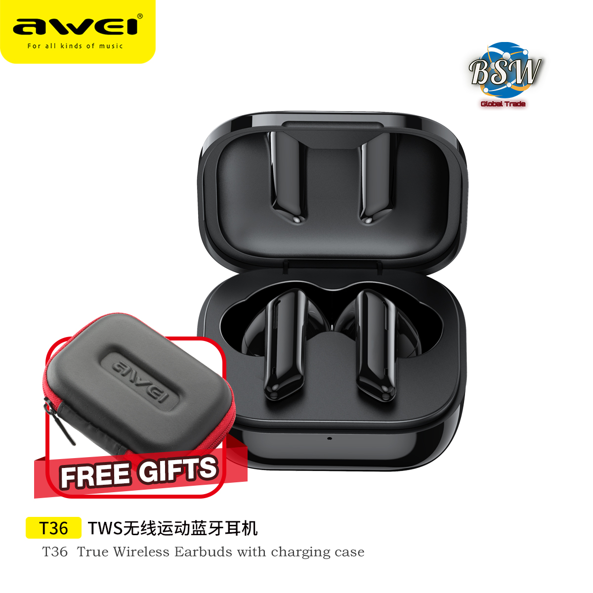 T36 Awei Tws Review T36 Awei Wireless Earphones Review AWEI T36