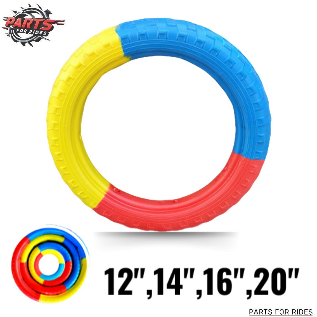 bicycle foam tire Durable Adventure Wheels Blast-Proof Foam Tires for Kids Bikes - Ride Safe with 12/14/16/20 inch Bicycle Solid Tyres , Bicycle tyres | PARTS FOR RIDES
