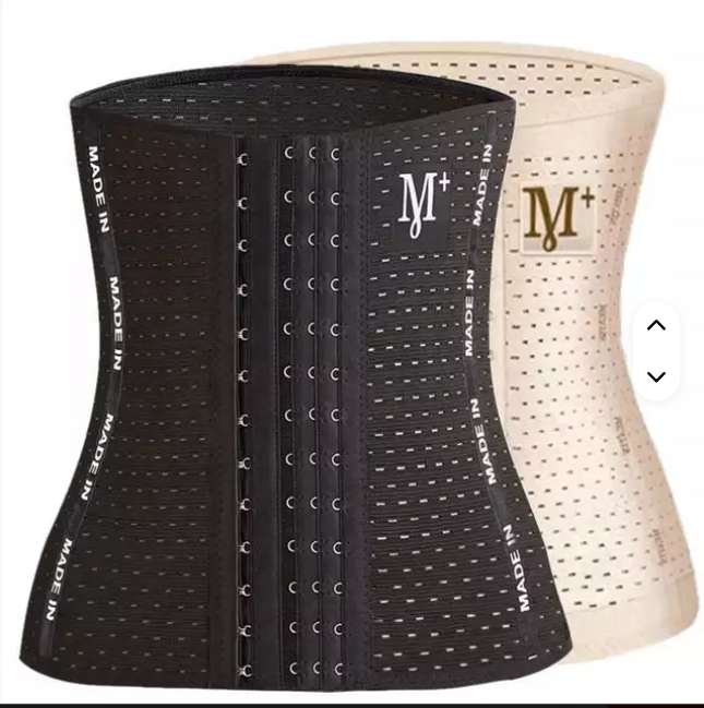 Adjustable Breathable Mesh Corset Slimming Belt Tummy Control Shaper For Weight Loss Gym Exercise