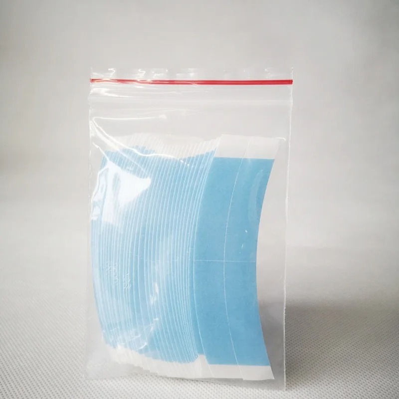 Blue Wig Tape, Front Lace Double Tape- Double Sided Hair System Wig Extension Tape Strips Strong adhesive Tape- 10 Piece/Pack