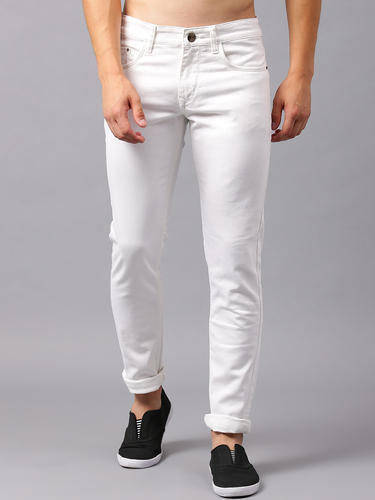 Men White Jeans: Buy Online at Best 