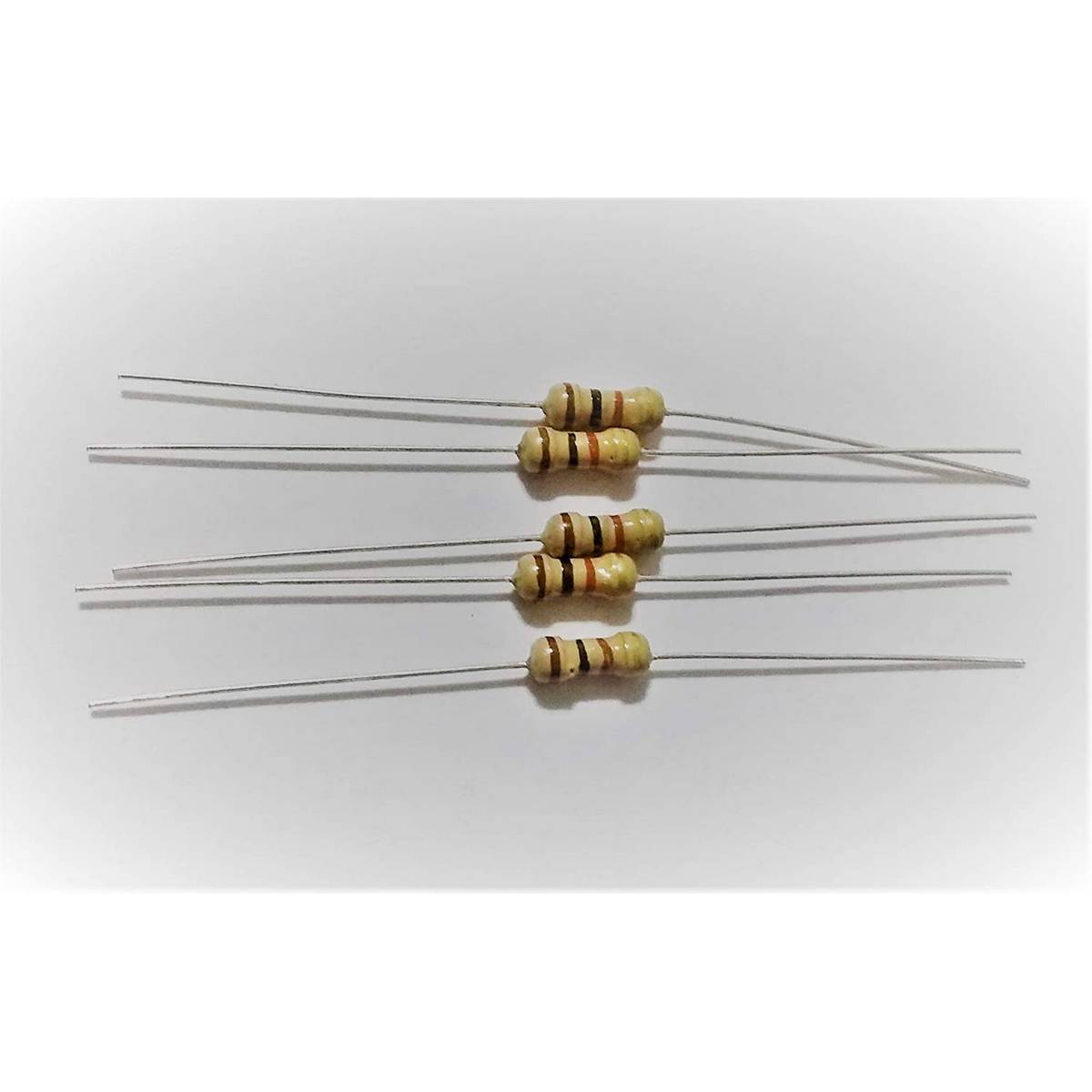 Pack Of 25 - Carbon Resistors 100 Ohm Resistance - 1/4W