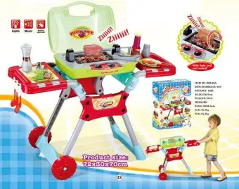 children's bbq play set