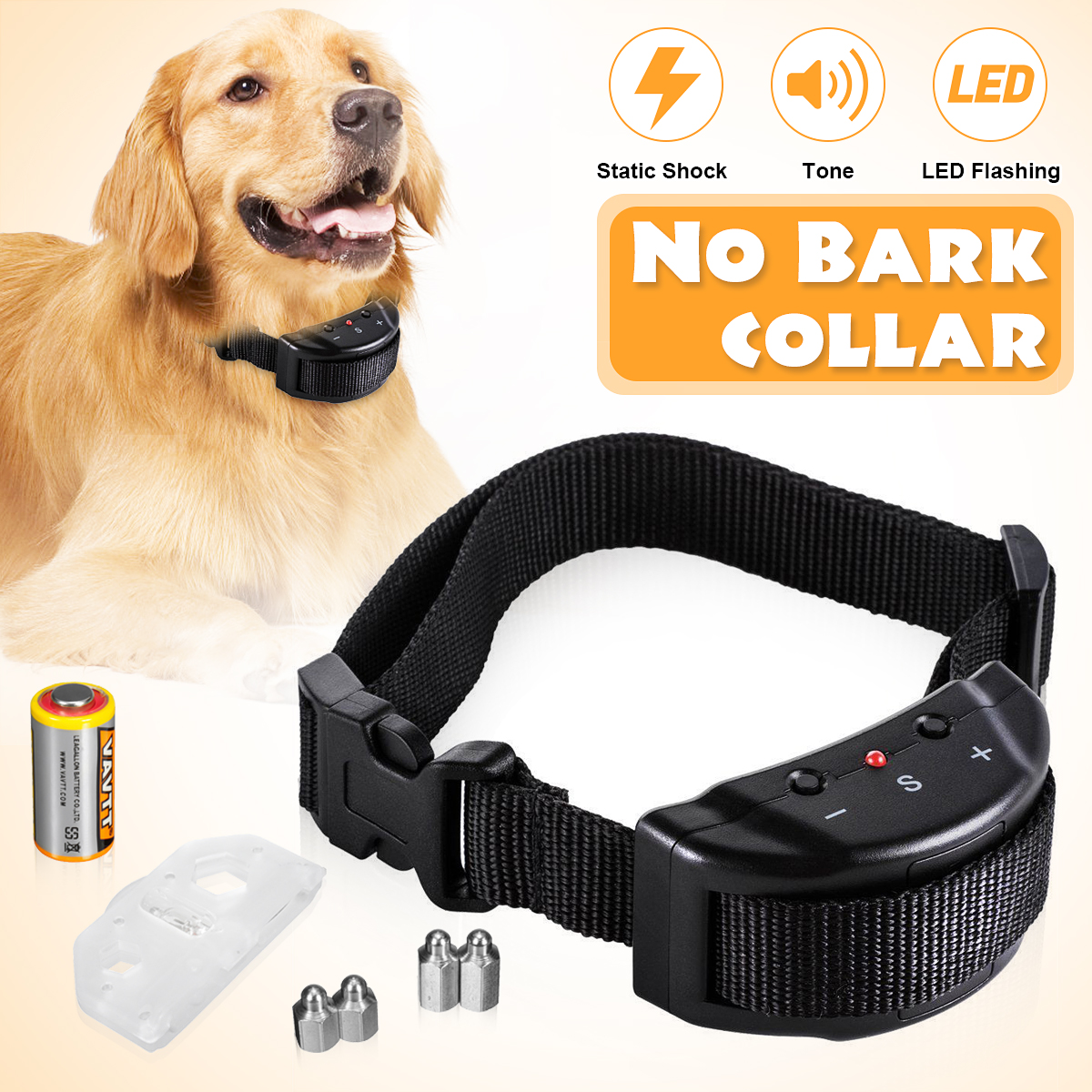 remote dog barking control