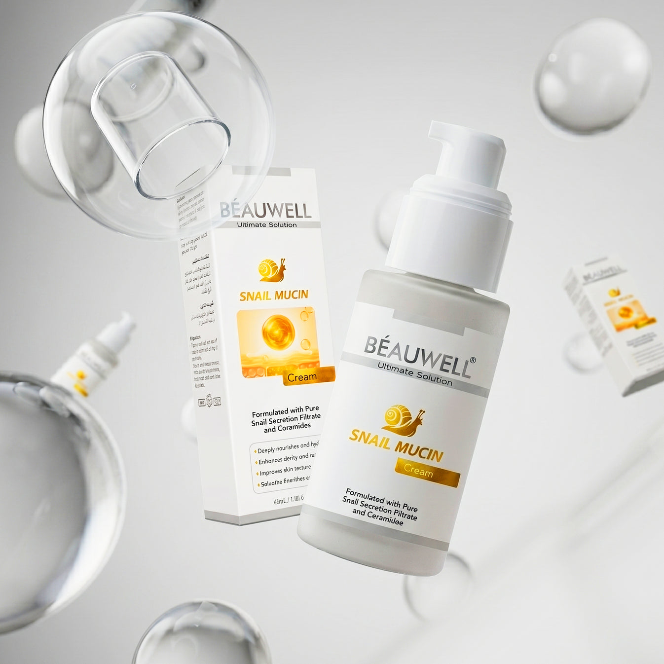 Beauwell Snail Mucin Cream | Moisturising Skin Care